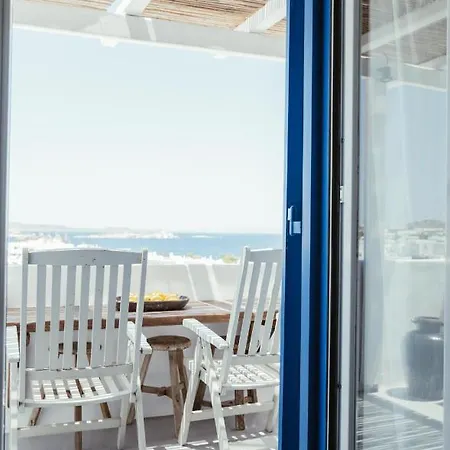 Central Local Living In Mykonos, Main Town
